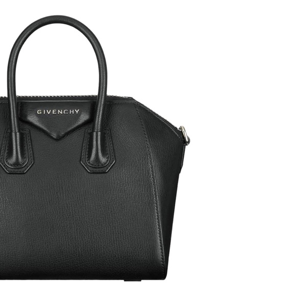 👜 🆕 Givenchy Antigona Mini Grained Leather Bag in color Black - Picture 10 of 11